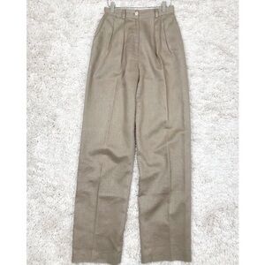 Vintage 90s J. Crew Linen Cotton Trousers 4
